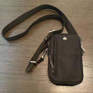 ♠️ kate spade ♠️ Jae Black North South Crossbody Phone Bag Wallet NWOT!